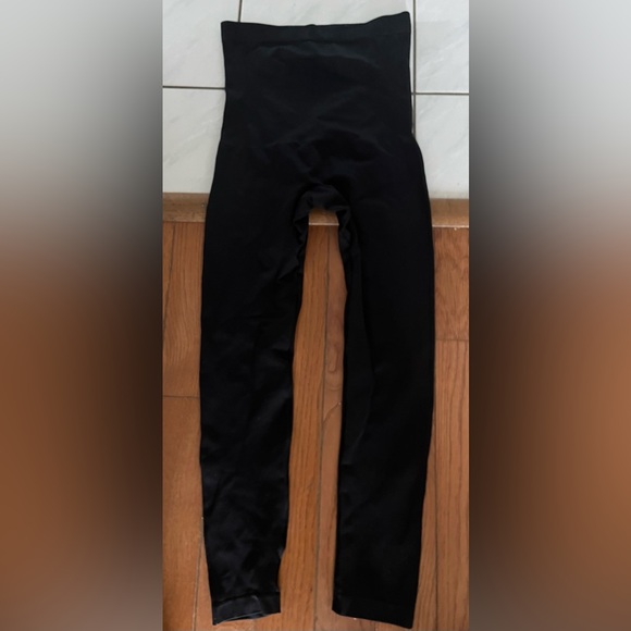 Shapermint Size L Black High-Waisted Shaping Leggings - Picture 1 of 6